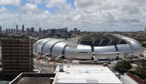 Die Arena in Natal soll rechtzeitig zum ersten WM-Spiel fertig werden