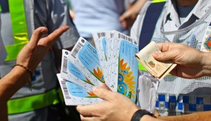 Eintrittskarten sind bei der WM in Brasilien heiß begehrt