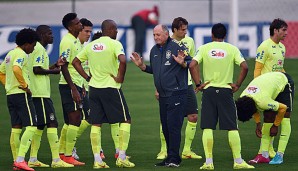 Brasilien und Trainer Scolari stehen vor dem Viertelfinale unter Druck
