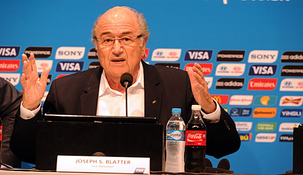 Joseph Blatter zog ein positives Fazit nach der WM 2014 in Brasilien