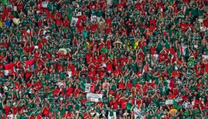 Nicht alle mexikanischen Fans wussten sich bislang zu benehmen
