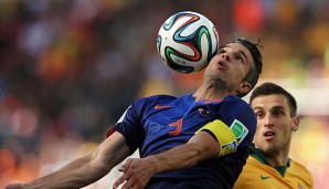 Robin van Persie erzielte bisher drei Treffer bei der WM in Brasilien