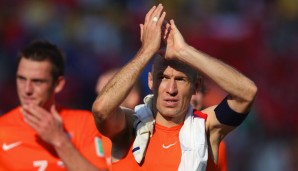 Arjen Robben und die Niederländer sicherten sich durch den Sieg über Chile den Gruppensieg