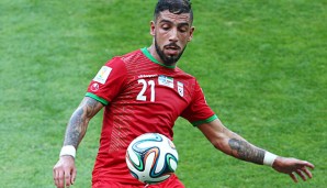 Der Iran um Ashkan Dejagah hatte gegen Argentinien extrem viel Pech