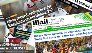 Miroslav Klose gehörten die Schlagzeilen nach dem Ghana-Spiel