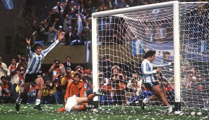 Argentinien holte sich 1978 gegen die Niederlande seinen ersten WM-Titel