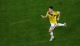 King James: Rodriguez erzielte im Achtelfinale beide Treffer für Kolumbien