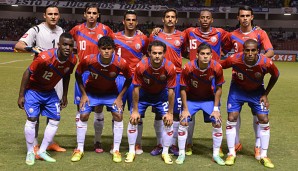 Die Mannschaft Costa Ricas geht als krasser Außenseiter in die Gruppenphase