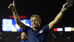 Jürgen Klinsmann und die USA stehen vor dem Einzug in die finale Qualifiaktionsrunde zur WM 2018