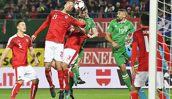 Österreich enttäuschte im Heimspiel gegen Irland