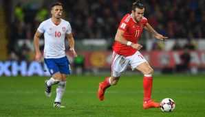 Gareth Bale trifft mit Wales auf Serbien