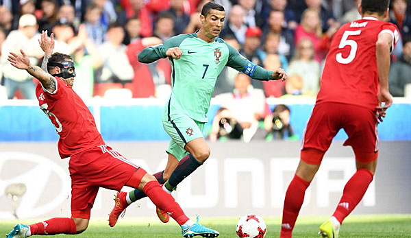 Cristiano Ronaldo erzielte gegen Russland den Siegtreffer zum 1:0-Sieg