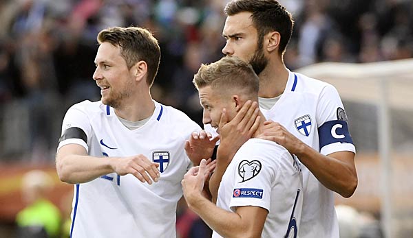 Alexander Ring (v.) schoss Finnland gegen Island zum ersten Pflichtspielsieg seit zwei Jahren