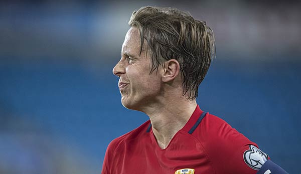 Stefan Johansen wird Norwegen im WM-Quali-Spiel gegen Deutschland fehlen