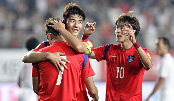 Trotz einer durchwachsenen Leistung gegen Usbekistan durfte sich Südkorea über die geschaffte WM-Quali freuen