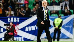 Gordon Strachan ist mit Schottland in der Qualifikation zur WM 2018 gescheitert