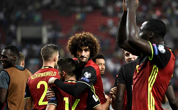 Bereits am achten Spieltag machte Belgien die Teilnahme an der WM 2018 perfekt