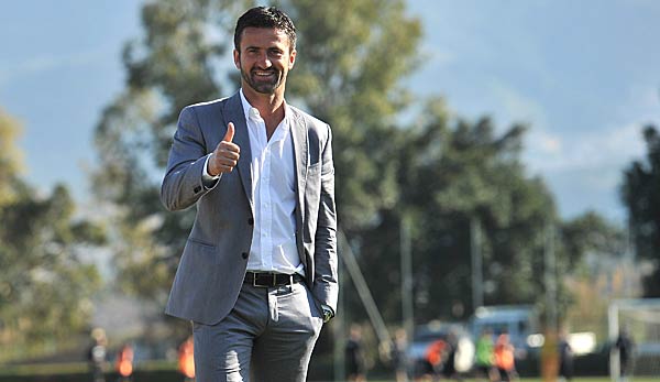 Christian Panucci ist Albaniens Trainer
