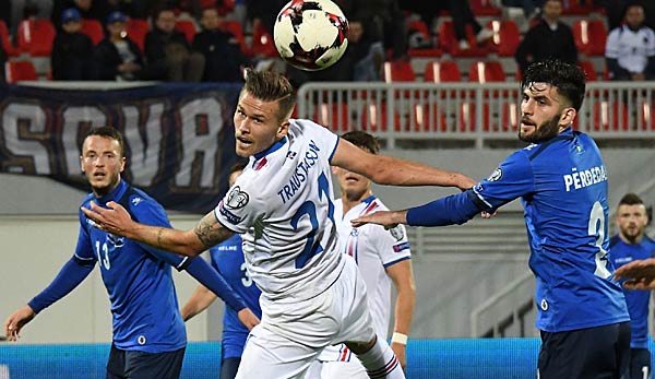 Im ersten Vergleich beider Mannschaften setzte sich Island mit 2:1 gegen Kosovo durch