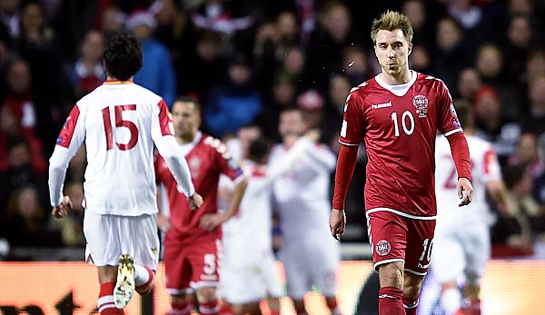 Montenegro empfängt im Duell um einen Playoff-Platz Dänemark