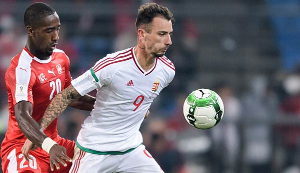 Gegen die Schweiz erzielte Roland Ugrai in seinem ersten Länderspiel direkt einen Treffer