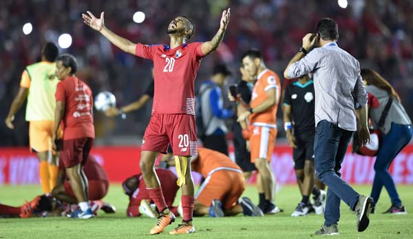 Panama feierte seine erste WM-Teilnahme ausgelassen