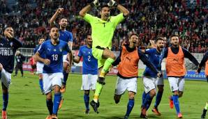 LOSTOPF 1: Italien zog in seiner Gruppe den Kürzeren gegen Spanien. Platz 15 in der Weltrangliste bedeuten aber immerhin Platz 2 unter den Playoff-Teilnehmern und damit einen Platz in Topf 1