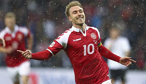 Christian Eriken spielt für Dänemark groß auf