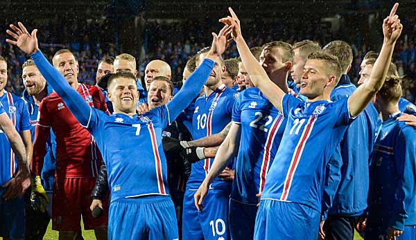 Island ist bei der WM 2018 dabei.
