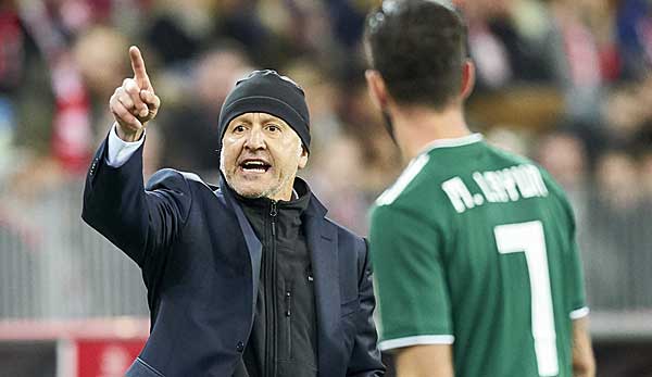 Juan Carlos Osorio trainiert die mexikanische Nationalmannschaft.