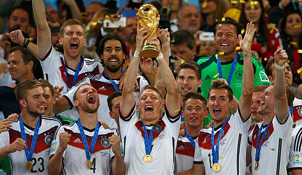Deutscher Triumph bei der WM 2014.