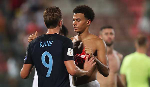 Harry Kane steht in Englands Kader für die WM 2018.
