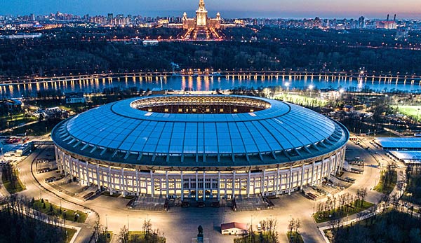 Im Moskauer Olympiastadion Luzhniki findet das WM-Finale 2018 statt.