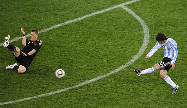 At the 2010 World Cup in South Africa, Messi did not manage to score a single goal.