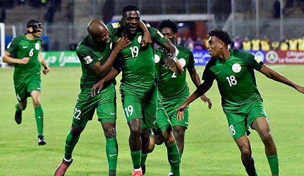 WM-Kader von Nigeria für 2018 - Das vorläufige Team Nigerias.