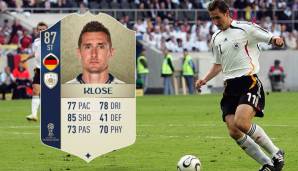 Miroslav Klose (Deutschland) - Gesamtstärke 87