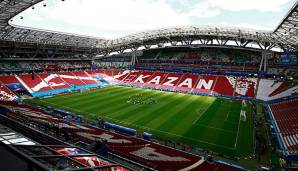 Die Kasan-Arena ist bei der WM 2018 in Russland Austragungsort von vier Gruppenspielen und einem Achtel- und Viertelfinale.