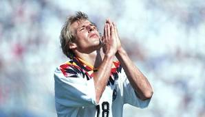 Da half auch kein Beten - Deutschland schied 1994 gegen Bulgarien aus.