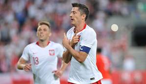 Robert Lewandowski traf gegen Chile zur Führung und ist Polens Hoffnungsträger bei der WM.