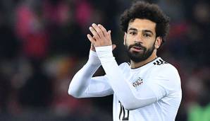 Mohamed Salah wird Ägypten bei der WM wohl zur Verfügung stehen.