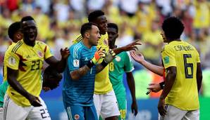 Carlos Sanchez sah im ersten Gruppenspiel Kolumbiens die Rote Karte.