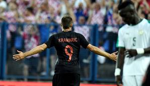 Andrej Kramaric sicherte Kroatien mit seinem Treffer zum 2:1 den Testspielsieg gegen Senegal.