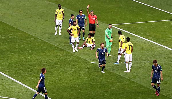 Kolumbien ist aktuell das "unfairste" Team der WM.