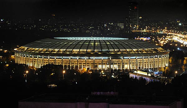 Im Luschniki-Stadion wird ein Halbfinale ebenso ausgetragen wie das Endspiel.