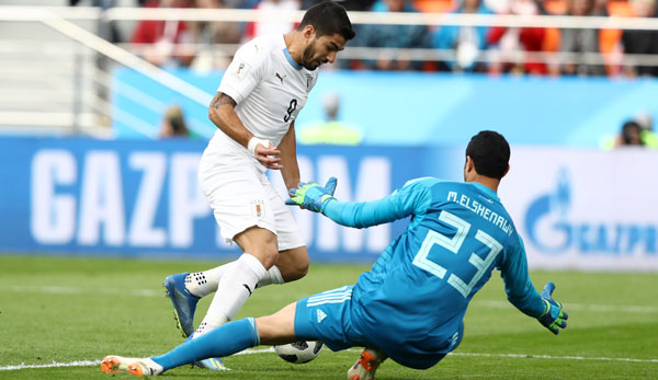 Luiz Suarez im ersten Gruppenspiel gegen Ägypten