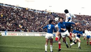 WM 1978: Einen ähnlichen Werdegang hatte der Italiener Antonio Cabrini in Argentinien. Einzige Ausnahme: Beim Spiel um Platz drei verlor der 20-Jährige mit Italien gegen Brasilien mit 1:2.