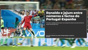 Auch für O Jogo war Ronaldo der entscheidende Mann des Spiels.