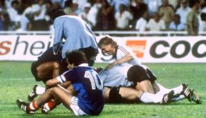 1982 kam's zum ersten Elfmeterschießen der WM-Historie. Der Sieger? Deutschland, logisch! Bis heute gab's weitere 25 Shootouts. Hier seht Ihr das historische Ranking.