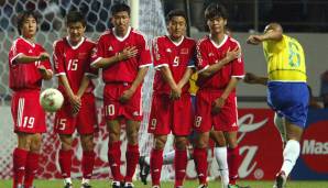 10. CHINA 2002: 3 Spiele, 0 Punkte, 0:9 Tore (-9)
