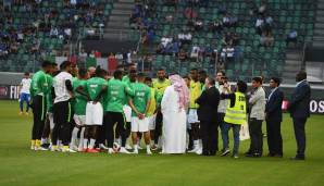 Platz 3: Saudi-Arabien - 21 Spieler spielen in der Heimat. Zwei Legionäre sind in Spanien gelandet.